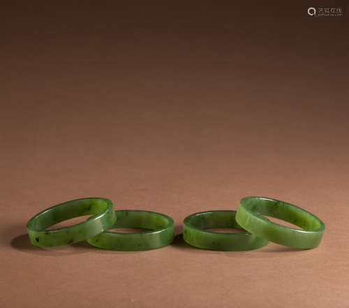Qing Dynasty jasper ring
