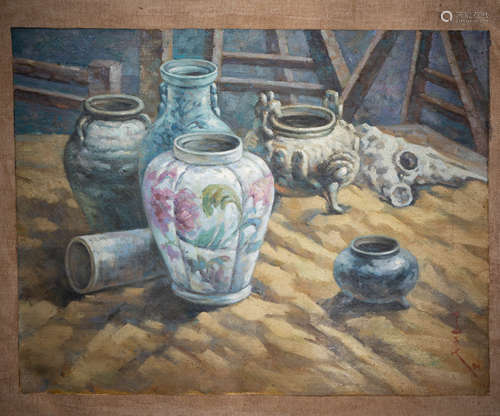 Chinese oil painting