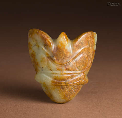 Jade face of Hongshan Culture