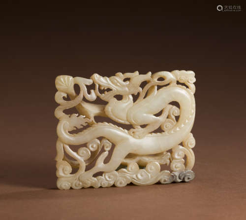Hetian Jade Dragon ornaments
