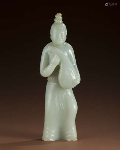 Hetian Jade figures in the Tang Dynasty