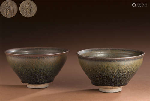 The song dynasty porcelain bowls