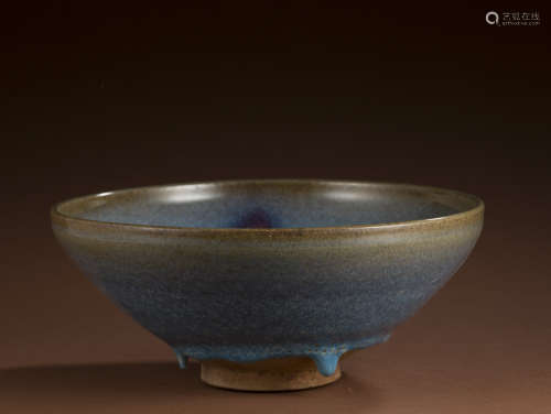 Jun kiln bowl in yuan Dynasty