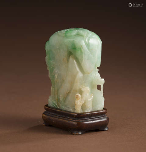 Jade ornaments from the Qing Dynasty