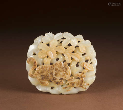 Yuan Dynasty hetian jade pendant