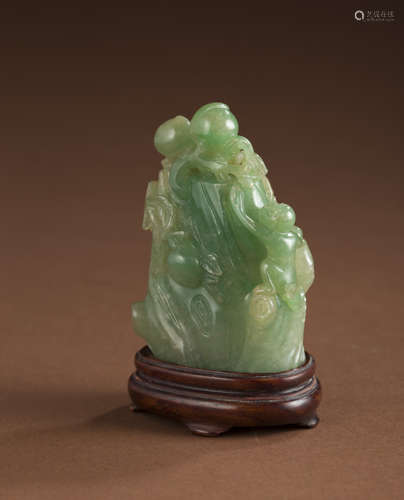 Jade ornaments from the Qing Dynasty