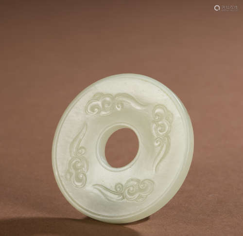 Hetian Jade Ring in qing Dynasty