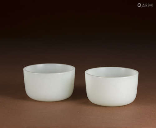 Hetian jade cup, Qing Dynasty