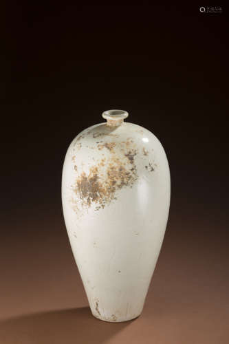 Plum vase from ding Kiln in Song Dynasty