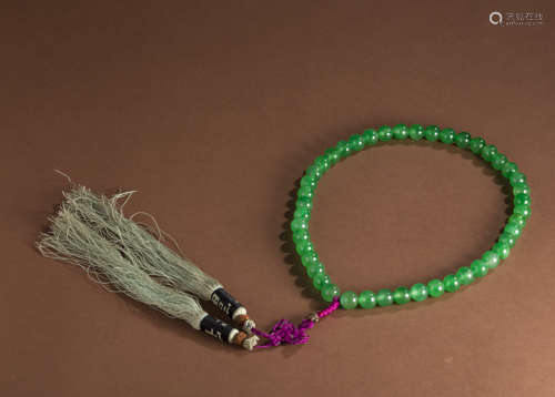 Jade beads