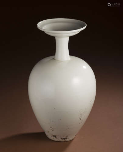 Ding Kiln porcelain vase in song Dynasty