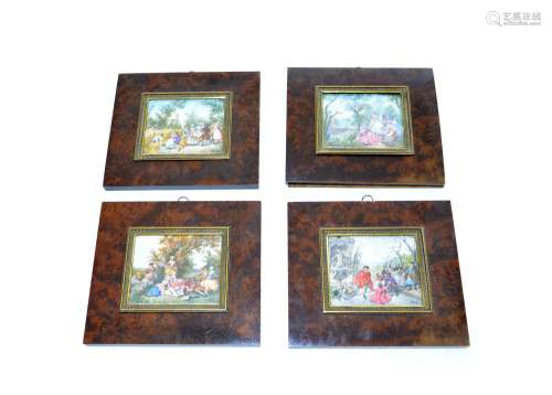 Set of Wartercolored Paintings