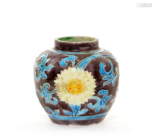 A Fine Chinese 'Fahua' Jar