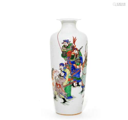 A Fine Chinese Famille Verte Vase