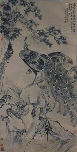 A Chinese Scroll Painting By Li Shan
