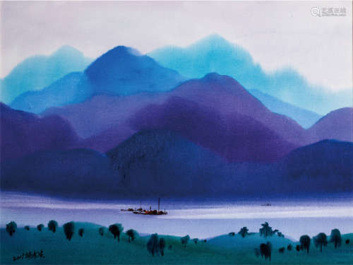 山水風景
Mountain scenery

謝孝德
Hsieh Hsiao-De
（台灣，b1940...