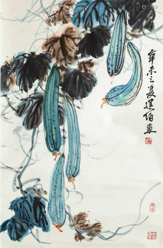 絲瓜
Loofah

吳學讓
WU Xue-Rang
(1923－2013)