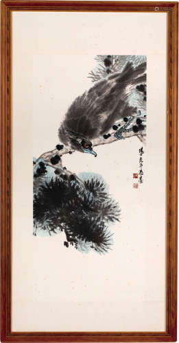 松鷹圖
Eagle with Pine

吳平
WU Ping
(1920-2019)