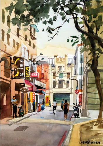 衡陽路巷弄
Hengyang Road Alley

鄭京
Zheng,Jing
（台灣，b1961)