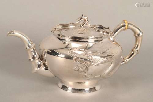 Good Chinese Silver Teapot,