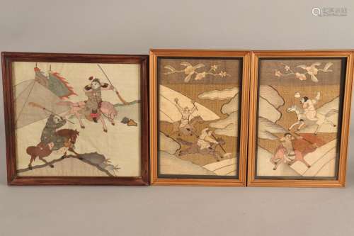 Three Japanese Embroideries,