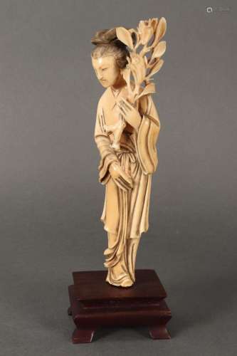 Chinese Ivory Figure of Kwan Yin,