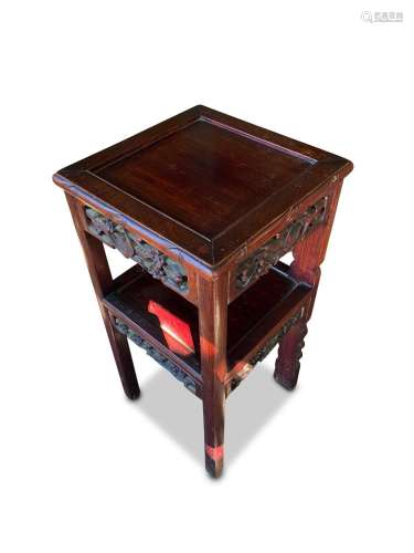 Chinese Two Tier Side Table,