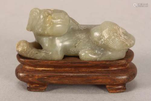 Chinese Jade Figure of a Dog,