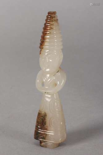 Chinese Carved Jade Pendant,