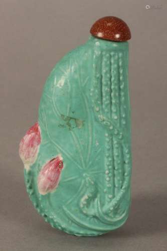 Chinese Porcelain Snuff Bottle,