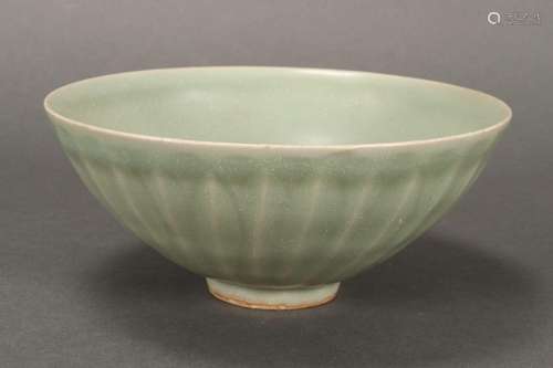 Chinese Song Dynasty Celadon Lotus Bowl,