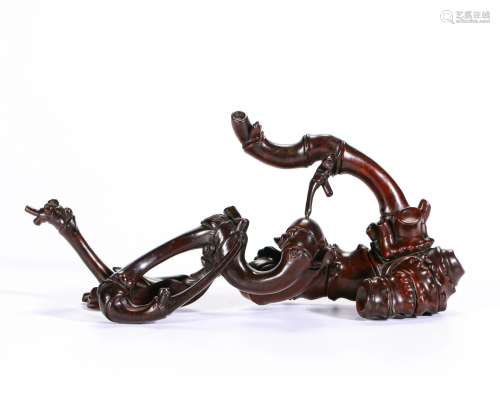 A Natural Form Rosewood Qing Dyn.