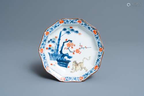 Lot 1177: A JAPANESE HIZEN WARE KAKIEMON-STYLE PLATE WITH A ...