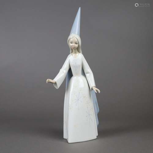 "Fee" - Lladro, Spanien, Porzellan, polychrom bema...