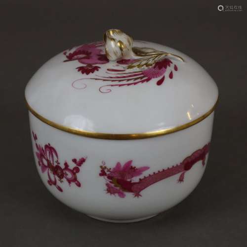 Deckeldose - Meissen, 1850-1924, Porzellan, Dekor …