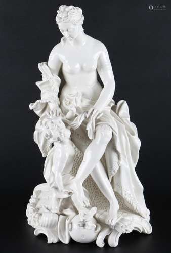 Nymphenburg große Figurengruppe, porcelain sculpture,