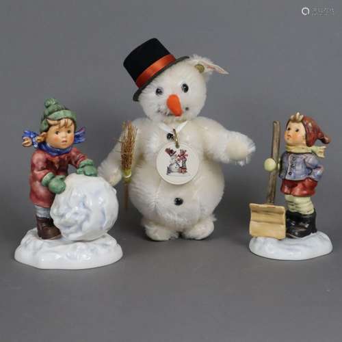 Sammlerset "Winterzauber" mit Steiff-Schneemann - ...