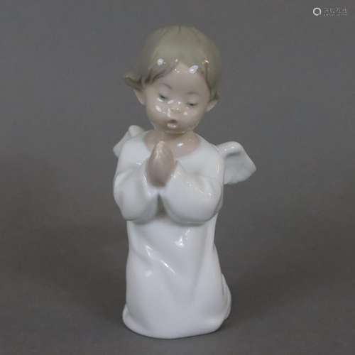 Porzellanfigur "Betender Engel" - Lladro, Spanien,...