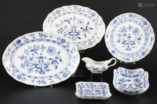 Meissen Zwiebelmuster Restservice, dinner porcelain,