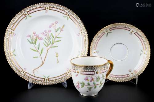 Royal Copenhagen Flora Danica Kaffeegedeck, coffee cup with ...