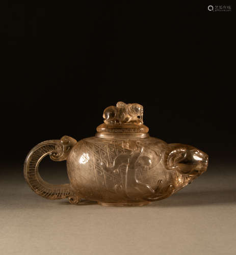 Qing Dynasty - crystal pot