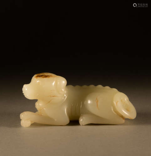 Tang Dynasty - Hetian Jade dog