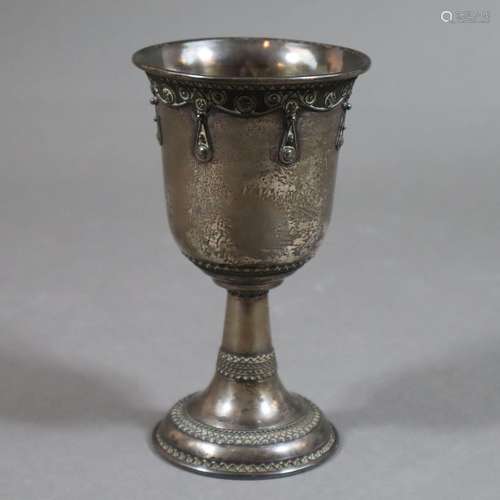 Kiddush-Becher - Sterling Silber, innen gestempelt…