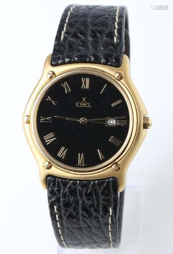 Ebel Sport Classic 750 Gold Herren Armbanduhr, 18K gold men&...