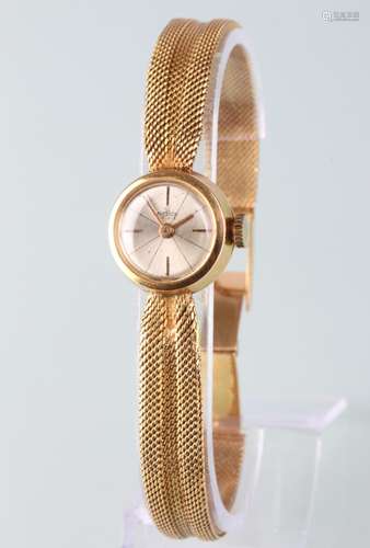 750 Gold Cornavin Geneve Armbanduhr, 18K gold wristwatch,