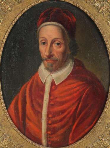 Altmeister 17. Jahrhundert, Papst Innozenz XI, portrait of p...