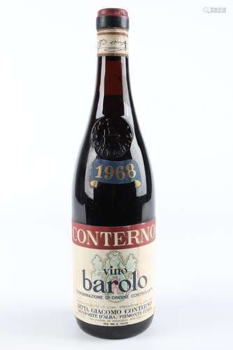 1968 Giacomo Conterno Barolo Piedmont, Italy