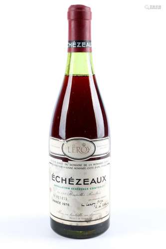 1976 Echezeaux Leroy - Domaine de la Romanee-Conti Burgundy,...