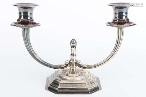 Greggio 800 Silber Kerzenständer, italian silver candlestick...