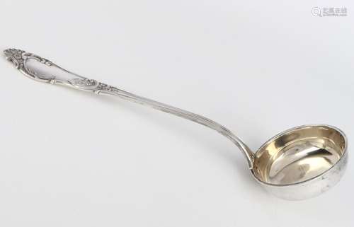 830 Silber Suppenkelle, silver soup ladle,